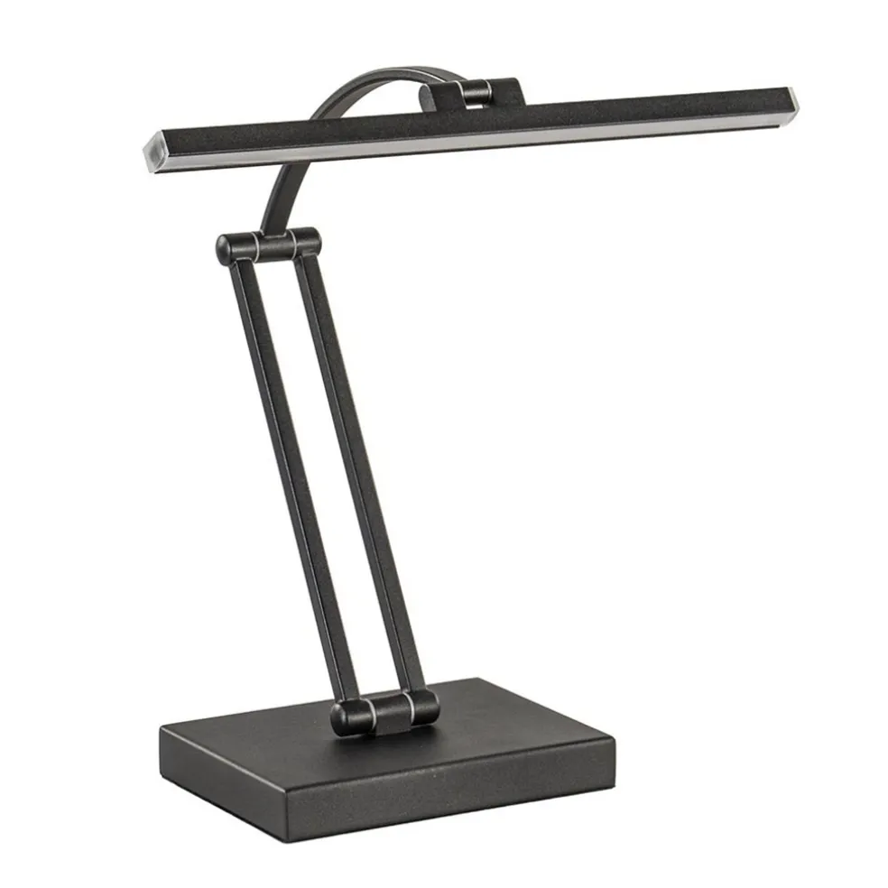 Outlet Straluma Tafellamp zwart "piano" model+touchdim.