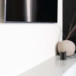 Outlet Straluma Tafelspot Rebel rond zwart gu10