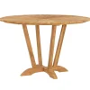 New Straluma Teak houten buitentafel rond 130 cm