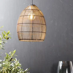 Discount Straluma Trendy draad hanglamp Meya zwart/goud