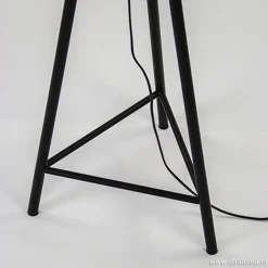 Fashion Straluma Trendy draad-vloerlamp Gruaro zwart