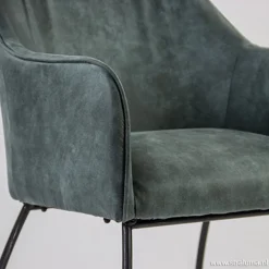 Flash Sale Straluma Trendy kuipstoel met zwart metalen poot