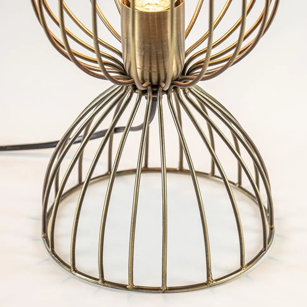Best Sale Straluma Trendy tafellamp Lazar Light and Living brons