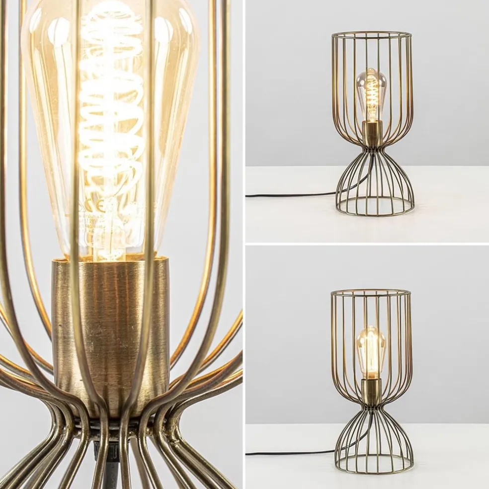 Best Sale Straluma Trendy tafellamp Lazar Light and Living brons