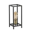 Shop Straluma Trendy tafellamp Marlay zwart met brons