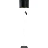 Cheap Straluma Trendy vloerlamp met kap zwart met goud