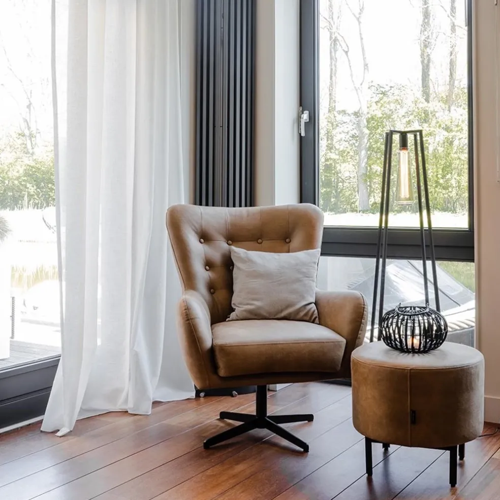Online Straluma Trendy vloerlamp zwart frame excl lichtbron