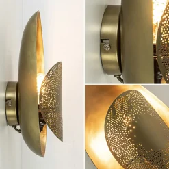 Outlet Straluma Trendy wandlamp antiek brons