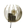 Cheap Straluma Trendy wandlamp goud met zwart inclusief snoer