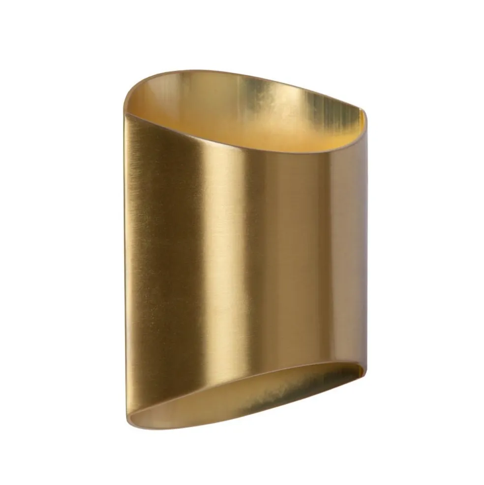 Outlet Straluma Trendy wandlamp goud metaal G9