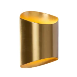 Outlet Straluma Trendy wandlamp goud metaal G9