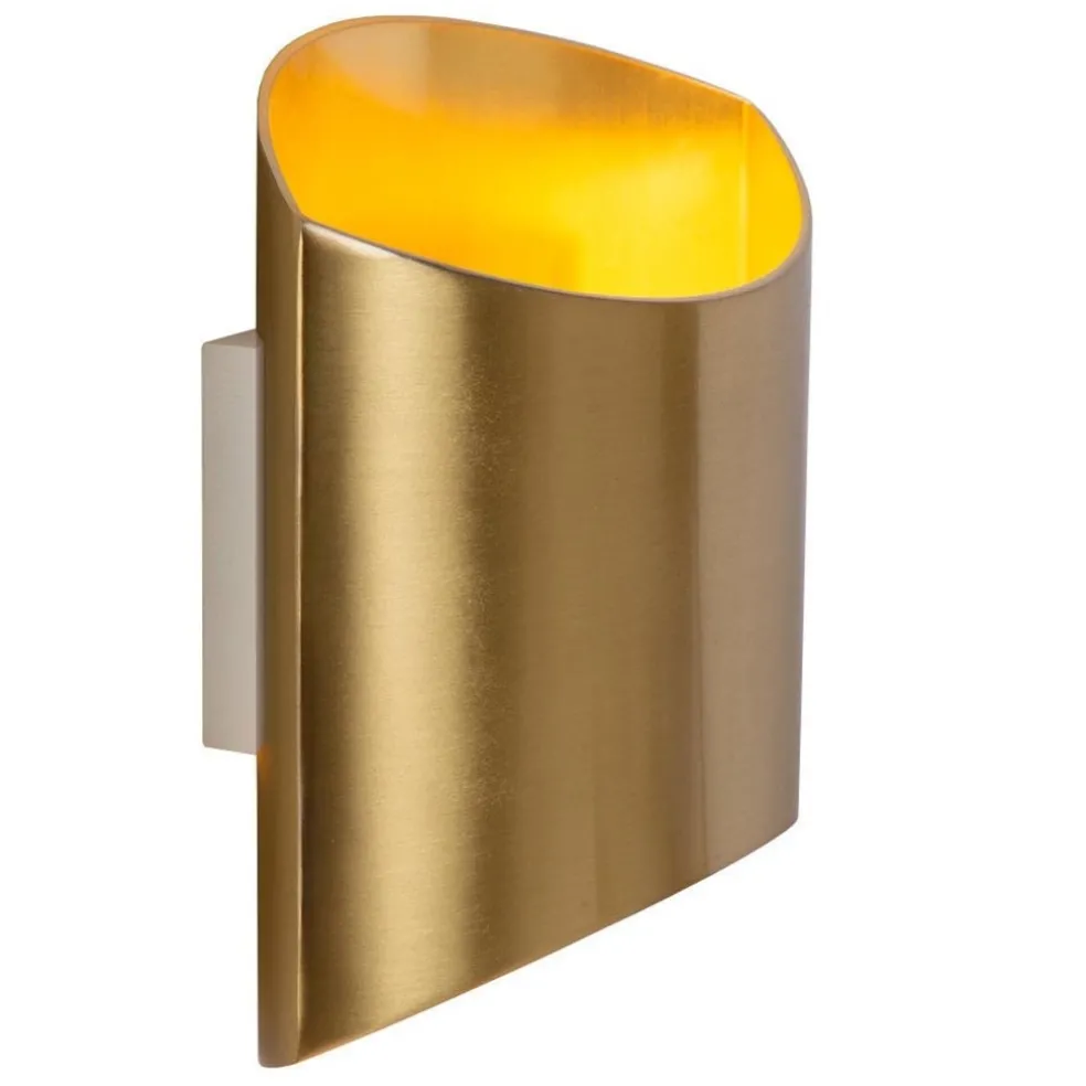 Outlet Straluma Trendy wandlamp goud metaal G9