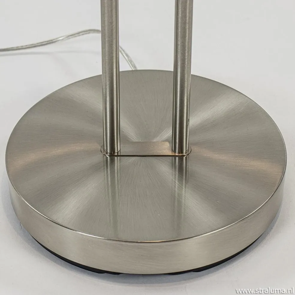 Sale Straluma Uplighter met leesarm New Luna nikkel