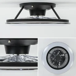 Hot Straluma Ventilator Alisio Mini zwart met remote