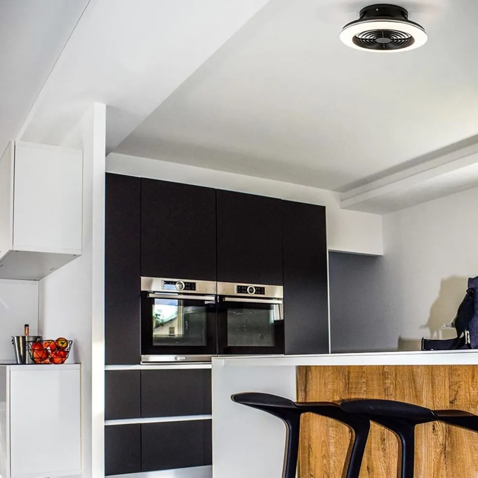 Hot Straluma Ventilator Alisio Mini zwart met remote