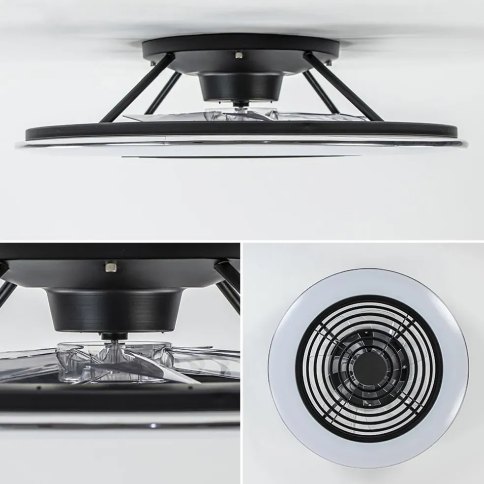 Store Straluma Ventilator Alisio XL zwart afst.bed./app
