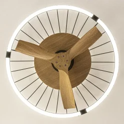 Best Straluma Ventilator Nature hout/zwart remote/app