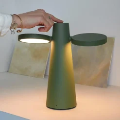 Online Straluma Verstelbare buitenlamp tafel groen oplaadbaar