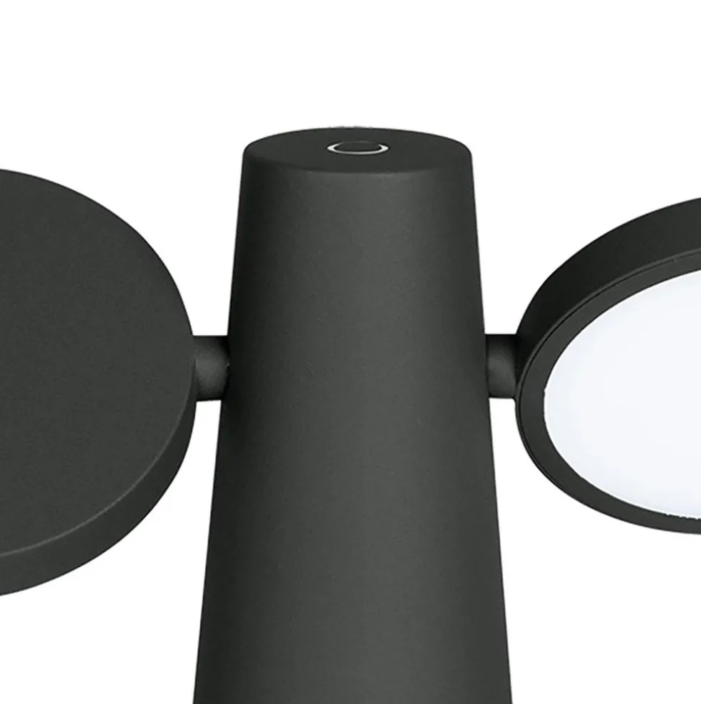 Outlet Straluma Verstelbare buitenlamp tafel antraciet oplaadbaar