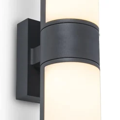 Sale Straluma Verstelbare LED buitenlamp 2-lichts cilinder donker grijs