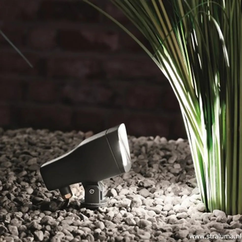Flash Sale Straluma Verstelbare LED grondspot antraciet IP54