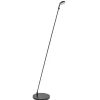 Fashion Straluma Verstelbare LED leeslamp zwart geborsteld staal dim-to-warm