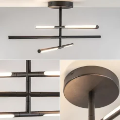 Outlet Straluma Verstelbare LED plafondlamp met 3-standen dim functie