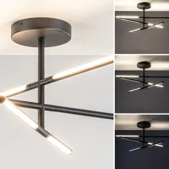 Outlet Straluma Verstelbare LED plafondlamp met 3-standen dim functie