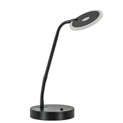 Outlet Straluma Verstelbare LED tafel/bureaulamp mat zwart dimbaar