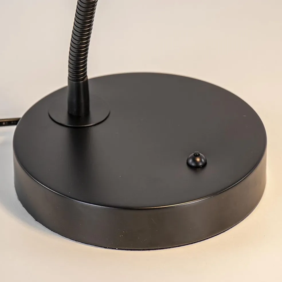 Outlet Straluma Verstelbare LED tafel/bureaulamp mat zwart dimbaar
