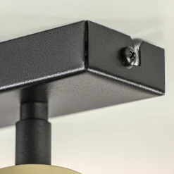 New Straluma Verstelbare 5-lichts GU10 opbouwspot goud met zwart