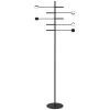 Best Sale Straluma Verstelbare 5-lichts LED vloerlamp zwart dimbaar
