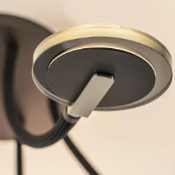 Store Straluma Verstelbare 5-lichts plafondlamp LED met smoke glas