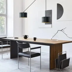 Clearance Straluma Verstelbare 2-lichts plafondlamp met velvet zwarte kappen