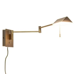 Fashion Straluma Verstelbare wandlamp brons inclusief LED dim to warm