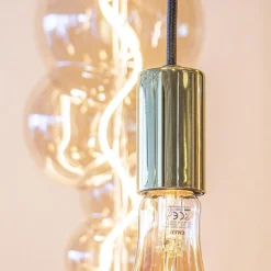 Cheap Straluma Videlamp Aton 12l goldleaf/shiny brass