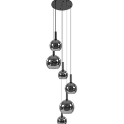 Hot Straluma Videlamp 6L zwart + titanium glas mix