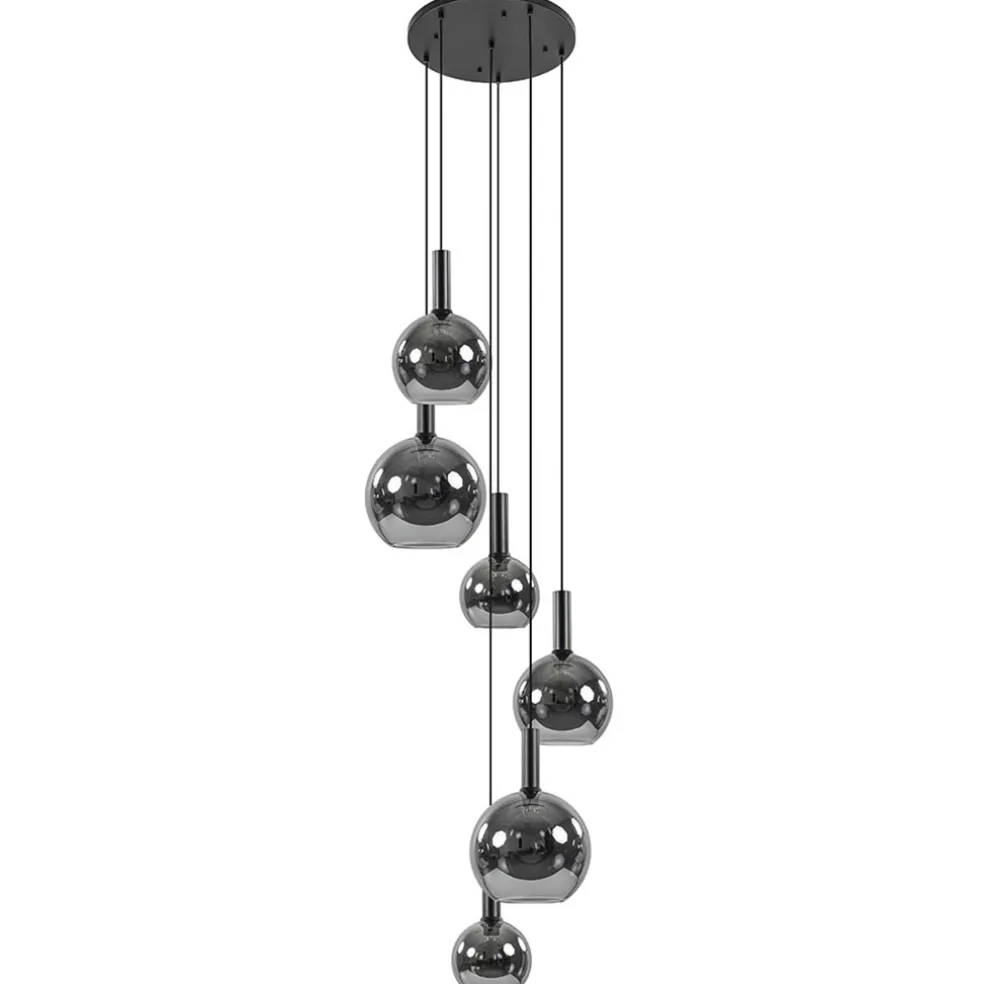 Hot Straluma Videlamp 6L zwart + titanium glas mix