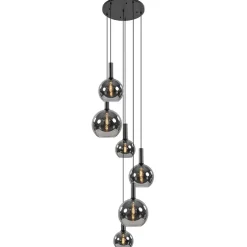 Hot Straluma Videlamp 6L zwart + titanium glas mix