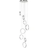 New Straluma Videlamp Olympia nikkel 8 ringen