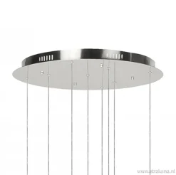 New Straluma Videlamp Olympia nikkel 8 ringen