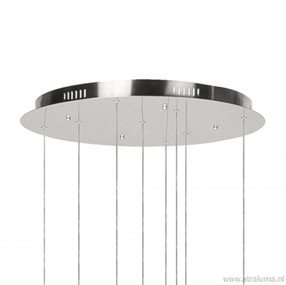 New Straluma Videlamp Olympia nikkel 8 ringen