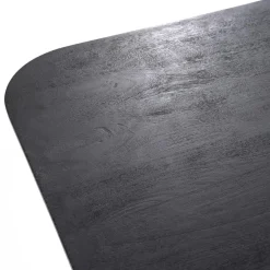 Clearance Straluma Vierkante eettafel zwart mango hout 150x150 cm