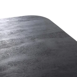 Clearance Straluma Vierkante eettafel zwart mango hout 150x150 cm