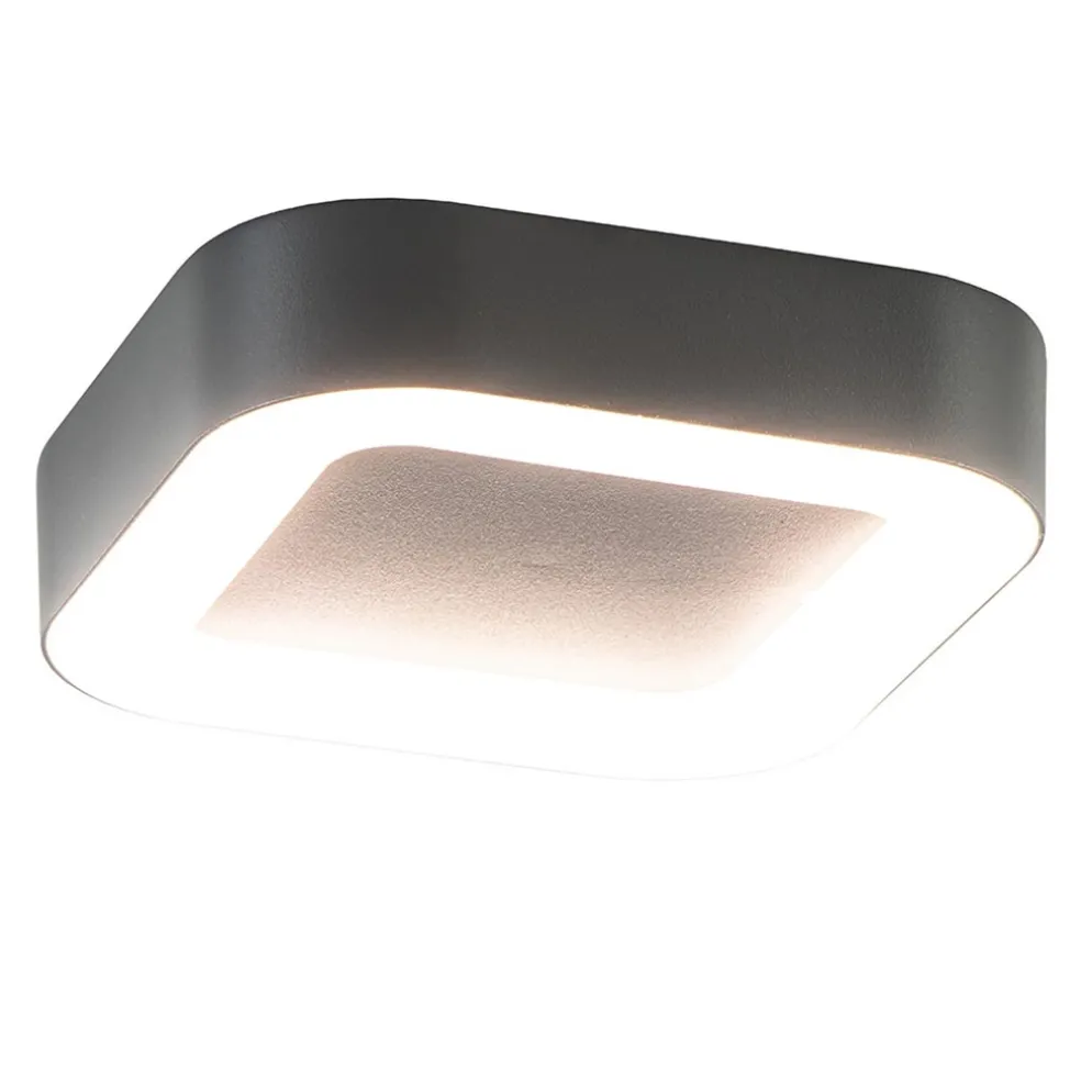Cheap Straluma Vierkante LED buitenlamp antraciet IP54