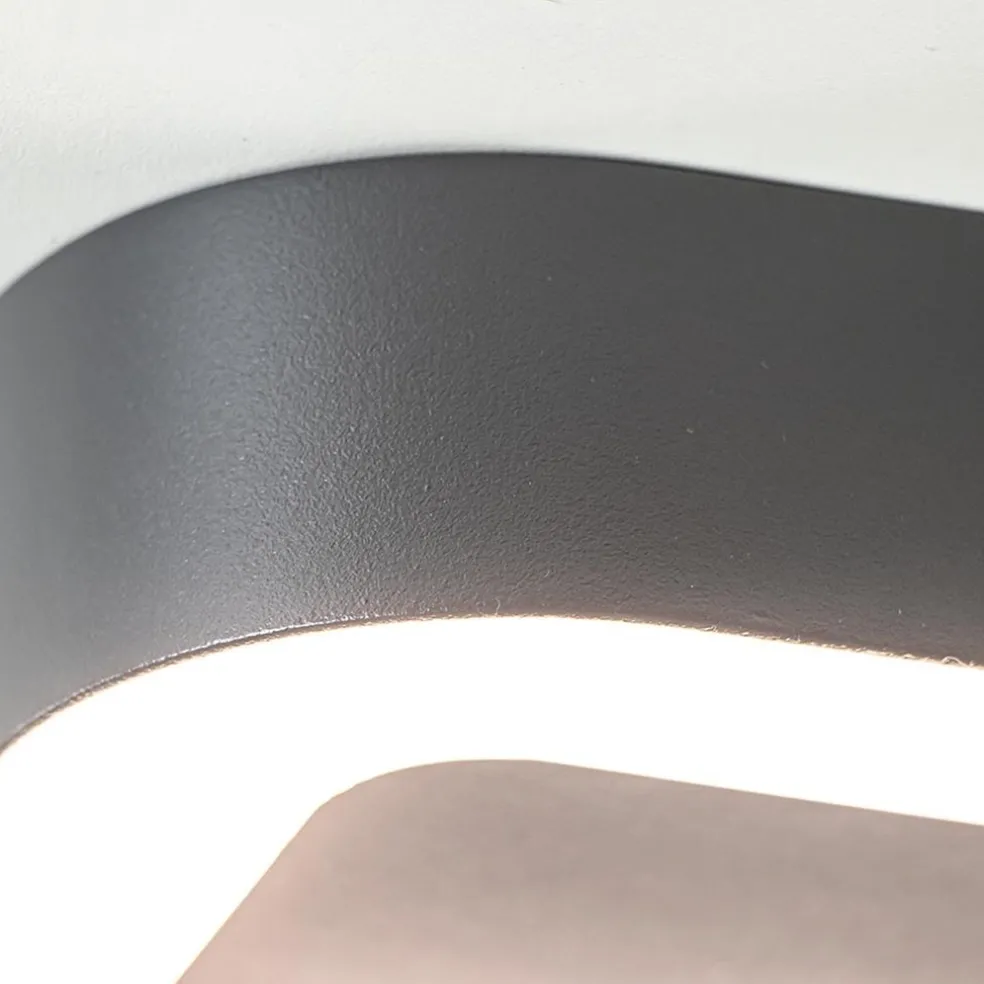 Cheap Straluma Vierkante LED buitenlamp antraciet IP54