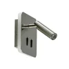 Outlet Straluma Vierkante LED wandlamp met verstelbare spot