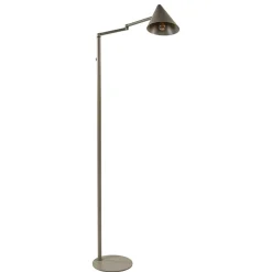 Clearance Straluma Vintage vloerlamp verstelbaar zandkleurig