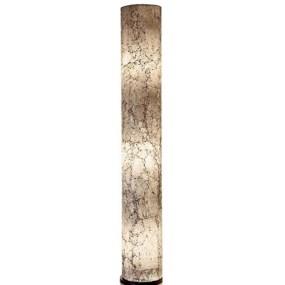 Best Straluma Vloerlamp 150 cm gerecycled glas wit
