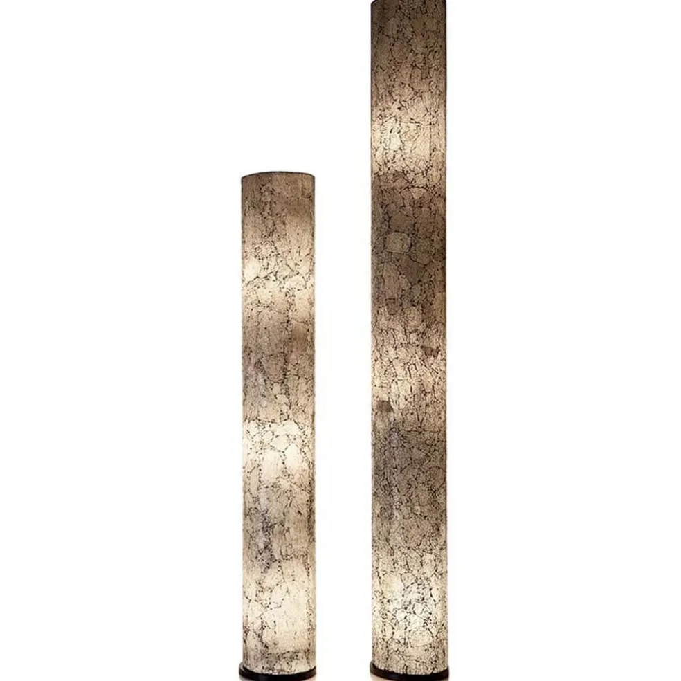 New Straluma Vloerlamp 200 cm gerecycled glas wit